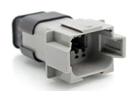 at04-08pa-srgry Amphenol Industrial, AT Automotive Connector Socket Grey Cable Mount 8 Way, Crimp Termination AT04-08PA-SRGRY