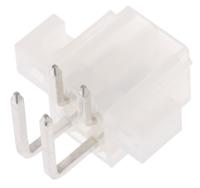 39-29-1048 Molex Mini-Fit Jr Series Right Angle Through Hole PCB Header, 4 Contact(s), 4.2 mm Pitch, 2 Row, Shrouded