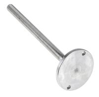 a200008 Nu-Tech Engineering M12 Stainless Steel Adjustable Foot, 1250kg Static Load Capacity 10° Tilt Angle