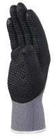 ve729no09 Delta Plus VE729 Grey Polyamide, Spandex Work Gloves, Size 9, Aqua Polymer Coating