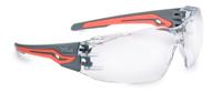 psssilp0402 Bolle Safety SILEX+ Anti-Mist UV Safety Glasses, Clear PC Lens