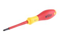 00847 Wiha Phillips Insulated Screwdriver, PH1 Tip, 80 mm Blade, VDE/1000V, 191 mm Overall