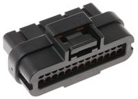 1473712-1 TE Connectivity, SUPERSEAL Automotive Connector Plug Black Cable Mount 26 Way