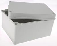 pc-h-95-g-enclosure Fibox Piccolo Series Grey Polycarbonate Enclosure, IP66, IP67, Grey Lid, 170 x 140 x 95mm