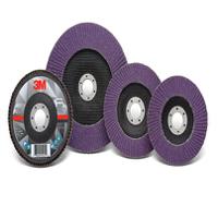 7100197431 3M 769F Ceramic Flap Disc, 180mm, 80+ Grade, 5 in pack