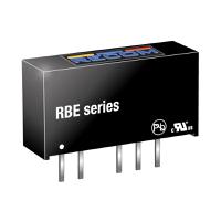 rbe-0505s Recom RBE DC-DC Converter, 5V dc/ 200mA Output, 4.5 → 5.5 V dc Input, 1W, Through Hole, +85°C Max Temp -40°C Min