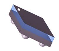 balf-nrg-02d3 50Ω STMicroelectronics Surface Mount Chip Balun