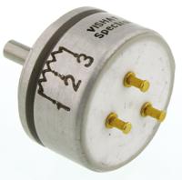 157s203mb9002 Vishay 157 20kΩ Rotary Potentiometer 1-Gang Servo Mount, 157S203MB9002