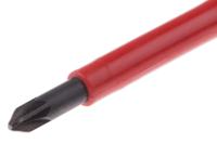 t49145-1 CK Pozidriv Insulated Screwdriver, PZ1 Tip, 75 mm Blade, VDE/1000V