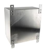 758-7034 RS PRO 316 Stainless Steel Wall Box, IP69K, 300 mm x 300 mm x 200mm
