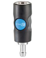 isi-081810cp PREVOST Composite Body Safety Quick Connect Coupling, 10mm Hose Barb