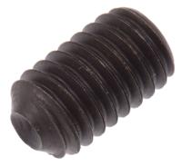 281-669 Black, Self-Colour Steel Hex Socket Set M6 x 10mm Grub Screw