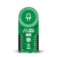 mikroe-2153 MikroElektronika MIKROE-2153, LED Ring R Click LED Matrix Display Add On Board With 74HC595