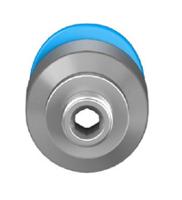 qsm-m3-4-i Festo QS Series Straight Threaded Adaptor, M3 Male to Push In 4 mm, Threaded-to-Tube Connection Style, 153314