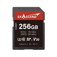 ex256gsdv30-ide Exascend 256 GB Industrial SDXC SD Card, Class 10, UHS-1 (U3), V30