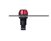 800502313 AUER Signal IBS Series Red Multiple Effect Beacon, 230-240 V ac, Base Mount, Panel Mount, LED Bulb, IP65