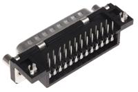 d25p13a4gv00lf Amphenol Communications Solutions Delta D 25 Way Right Angle Through Hole D-sub Connector Plug, 2.76mm Pitch