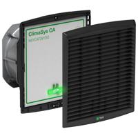 nsycvf850m230dg Schneider Electric ClimaSys Series Filter Fan, 207 → 244 V, 838m³/h Unimpeded, IP54, 162 x 316mm