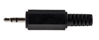 kls-13 Lumberg Jack Connector 2.5 mm Cable Mount Stereo Plug, 3Pole 500mA