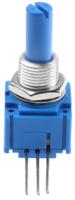 91a1a-b28-b15l Bourns 91 10kΩ Rotary Potentiometer 1-Gang, Panel Mount (Through Hole), 91A1A-B28-B15L