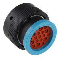 hdp26-24-19se-l017 Deutsch Circular Connector, 19 Contacts, Cable, 2.39 mm Connector, Plug, Female, IP67, HD20 Series