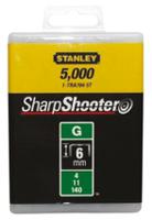 1-tra704-5t Stanley 6mm Staples 5000 Per pack