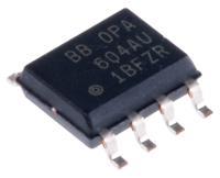 opa604au OPA604AU Texas Instruments, Operational Amplifier, 20 MHz, 8-Pin 25 V SOIC