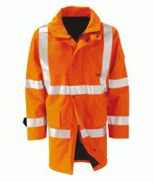 gb2fwjr-o-2xl Orbit International GB2FWJR Orange Hi Vis Jacket, XXL