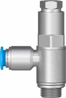 hgl-14-qs-8 Festo HGL Non Return Valve, 8mm Tube Inlet, G 1/4 Male Outlet, 0.5 → 10bar