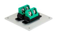 106-639 RS PRO Standard Size Thermocouple Connector Panel for Use with Thermocouple K, RoHS Standard