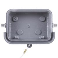 09300065425 HARTING Protective Cover, Han B Series , For Use With Hoods and housings for RS ranges 5 to 8