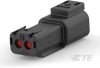 dt04-2p-te32-1-2303812-4 Deutsch, DEUTSCH DT Automotive Connector Socket Black Cable Mount 2 Way, Screw Termination DT04-2P-TE32 / 1-2303812-4