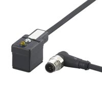 e10819 ifm electronic Male 1 way M12 to Female 1 way Valve Connector Actuator/Sensor Cable, 0.3 m
