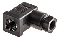 con008 Gefran DIN 43650, Female DIN 43650 Solenoid Connector