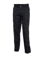 uc902blkr-44 Uneek UC902 Men's Black 35% Cotton, 65% Polyester, Size 44 31in L