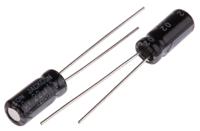 173-0254 RS PRO 22μF Aluminium Electrolytic Capacitor 10V dc, Radial, Through Hole