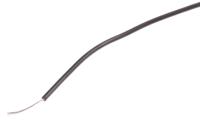 874-0393 RS PRO Black 0.13mm² Hook Up Wire, 26 AWG, 7/0.16 mm, 100m, PVC Insulation