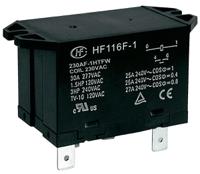 hf116f-1230af-1htfw Hongfa Europe GMBH Flange Mount Power Relay, 230V ac Coil, 30A Switching Current, SPST
