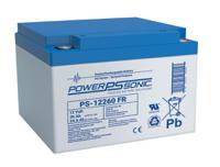ps-12260vds-m5-fr1 Power Sonic 12V M5 Sealed Lead Acid Battery, 26Ah
