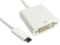 192-4690 RS PRO USB C to DVI Adapter Cable, 1 Supported Display(s) - 1080p