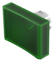 51-9045 EAO Green Rectangular Push Button Lens for Use with Push Button