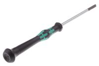 05118012001 Wera Slotted Precision Screwdriver, 3.5 x 0.6 mm Tip, 80 mm Blade