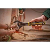 fmht13127-0 Stanley Adjustable Spanner, 250 mm Overall, 32mm Jaw Capacity, Bi-Material Handle
