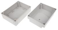 pc-150100-hg-enclosure Fibox MNX Series Grey Polycarbonate Enclosure, IP66, IP67, Grey Lid, 180 x 130 x 100mm