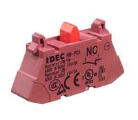 hw-p01 Idec HW Series Contact Block, 24 V, 48 V, 50 V, 110 V, 220 V, 440 V, 1NC