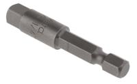 05050205001 Wera 1/4 in Square Adapter, 50 mm Overall