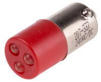 207-337 RS PRO Red LED Indicator Lamp, 24V ac/dc, 990 x 3mcd