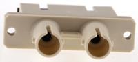 729-6582 RS PRO ST to SC Multimode Duplex Fibre Optic Adapter