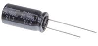 25zlj1000m10x20 Rubycon 1000μF Aluminium Electrolytic Capacitor 25V dc, Radial, Through Hole - 25ZLJ1000M10X20