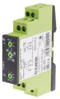 e1zm10-24-240v-acdc Tele E1ZM10 Series DIN Rail Mount Timer Relay, 24 → 240V ac/dc, 1-Contact, 0.05 s → 100h, SPDT